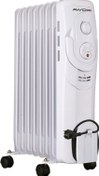 Resim Dilimfit Plus 8F 2400 W 8 Dilim Fanlı Yağlı Radyatör Beyaz Awox