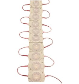 Resim 20 Adet 12 Volt 1.5 Watt Tek Lensli 6500k Beyaz 3030 Led Modül Ip65 