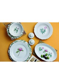 Resim Porland Flower 6 Kişilik 34 Parça Yemek Takımı 