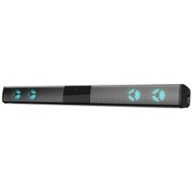 Resim Lemestar Bs-28e Soundbar Rgb Ortam Işığı Ses Bt Hoparlör Ev Sineması Echo Duvar Hoparlörü 
