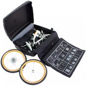 Resim Katlanır Bisiklet Taşıma Seyahat Bavul İçi Kılıfı 