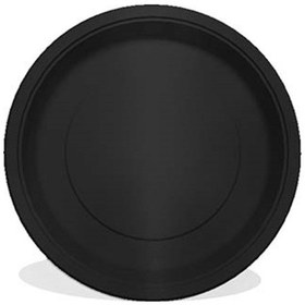 Resim Karton Tabak 23cm 8'li - Siyah 