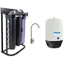 Resim Pemax Water Solutions Ro-400 7 Aşamalı-40 LT Tanklı Cafe - Restaurant - Fabrika - Sanayi Su Arıtma Cihazı 