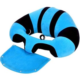 Resim Bebek Yatmaz Destek Oturma Minderi - Mavi Lacivert 