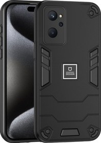 Resim Cbtx Realme Uyumlu 9i İçin 2 Arada 1 Şok Geçirmez Telefon Kılıfı 