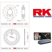 Resim DELTAFORCE Honda Cbr 600 F Zincir Dişli Seti Rk 2001-2007 