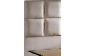 Resim Star Başlık 160 cm Çift Kişilik Krem Keten Kumaşlı Modern Lüks Yatak Başlığı / Baza Başlığı 