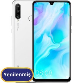 Resim Huawei P30 Lite Yenilenmiş TR Garanti | 64 GB 4 GB Beyaz 