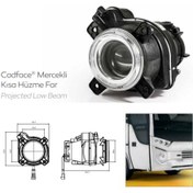Resim Cadcafe Kısa Hüzme Mercekli Kısa Hüzme Far Motorlu Farba 13121 