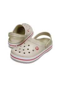 Resim Crocs 11016 Crocband Stucco Melon Unisex Terlik KREM Krem 