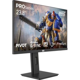 Resim Dragos Proseries P238FHD200 1ms Fhd 200Hz 23.8 Inç Freesync G-Sync IPS Pivot Oyuncu Monitörü 