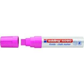 Resim Edding 4090 Kara Tahta Ve Cam Için Tebeşirli Kalem 15 Mm F. Pembe 