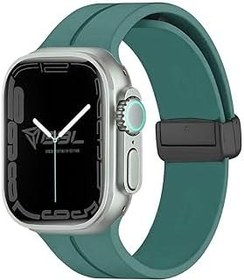 Resim Babilden Apple Watch Series SE/11/10/9/8/7/6/5/4/3 ile Uyumlu Silikon Kordon (BBL84) 