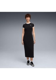 Resim Puma Wardrobe Essentials Kadın Elbise C-pum632140p01p01 Siyah 