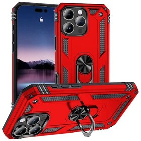 Resim İphone 16 Pro Max Uyumlu Kılıf Zore Vega Kapak-kırmızı Kirmizi 