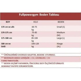 Resim Full Power Gym Oversize Spor Eşofman Altı Beyaz Çizgili Beyaz - Siyah 