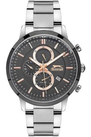 Resim Slazenger Sl.09.1896.2.04 Quartz Çelik 45 Mm Gri Erkek Kol Saati 