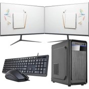Resim Rowork RKT660946 i7-14700 8 GB 120 GB SSD Çift 21.5" Free Dos Masaüstü Bilgisayar 