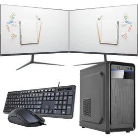 Resim Rowork RKT660946 i7-14700 8 GB 120 GB SSD Çift 21.5" Free Dos Masaüstü Bilgisayar 