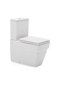 Resim Turkuaz Mona Duvara Sıfır Klozet Takımı 