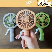 Resim Mini Karikatür El Tipi Fan, Taşınabilir El Tipi Fan, Güç Gerektirmez, Yaz Açık Hava Soğutma Aracı 