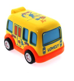 Resim Çek Bırak Mini Sevimli Sarı Otobüs 