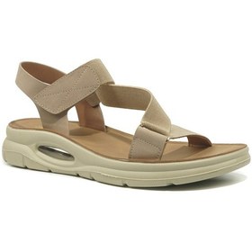 Resim Polaris 409044.z6fx Bej Kadın Comfort Sandalet 000000000102251155 Bej 