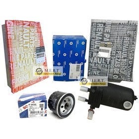 Resim Megane 2 Komple Bakım Seti 1.5 Dci Triger Devirdaim Kayış Filtre 550374637 