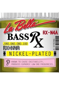 Resim Gitar Aksesuar Bas Tel Labella 4 Telli Lb-rx-n4a 0,40 
