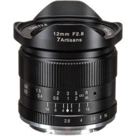 Resim 7artisans 12mm F2.8 Manual Focus Lens Canon (EOS M Mount) 