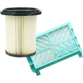 Resim Parmis Philips Uyumlu Fc 8734 Süpürge Silindir Filtre Hepa Filtresi Bakım Seti 