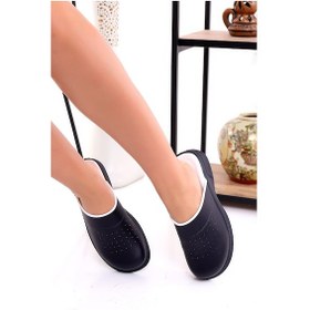 Resim Hipokrat Hp600 Ortopedik Sabo Terlik Doktor Hemşire Hastane Aşçı İş Terliği Lacivert 