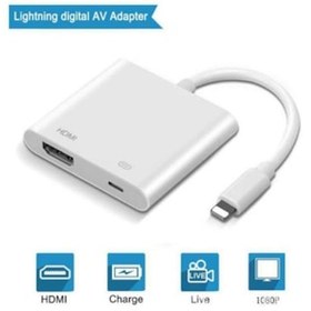 Resim iphone Uyumlu Hdmi Lightning To Çevirici Dönüştürücü Kablo Adaptör (405521226) 