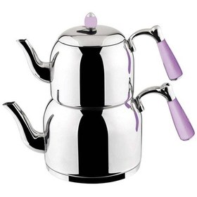 Resim Özkent Armine Mega Boy Çaydanlık 4.9 Lt K-378 Lila 