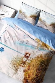Resim MONOHOME King Size Reeds 3D Dijital Baskılı Çift Kişilik Nevresim Takımı, monohome49096 