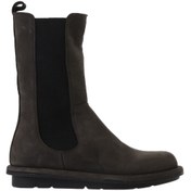 Resim Bueno Shoes Gri Koyu Nubuk Kadın Düz Bot 01wv7506 