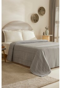 Resim Karaca Home Layna Ecocell Çift Kişilik Tek Pike Gri Gri 