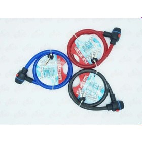 Resim Halat Kilit 15Mm Kalinlik X 150 Cm Uzunluk Motosiklet Bisiklet 524257057 