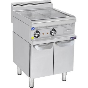 Resim Mayapaz - Elektrikli Pleyt Izgara, Tamamı Oluklu Pleytli, Endüstriyel Elektrikli Izgara, Dolaplı 