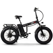 Resim Rks Nitro Pro Katlanabilir Elektrikli Bisiklet Siyah 