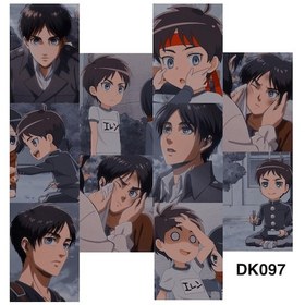 Resim Eren Jaeger Duvar Kağıdı Seti-10'Lu-A5 230G Parlak Kuşe Kağıt 