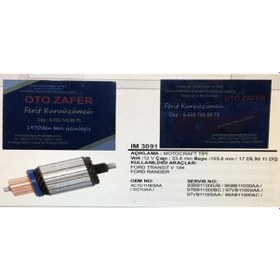 Resim Im3091 Marş Kollektörü 12V 11 Dıs Ford Transıt V184 Ranger 