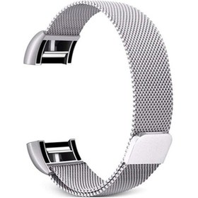 Resim Sones Fıtbıt Charge 2 İçin Akıllı Saat Paslanmaz Çelik Saat Kordonu, Boyut: S 