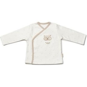 Resim BabyCosy Organic Wear Bebek 5'li Hastane Çıkışı %100 Organic Pamuk Yenidoğan Serisi - Csy8126 Ekru 