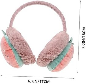 Resim SHERCHPRY Sıcak Kulak - Bebek Kulak Koruyucuları Kulak Isıtıcısı Peluş Kumaş Kulak Koruyucu Seti 