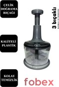 Resim YAKUT Rondo Blender Çelik Bıçaklı Basmalı El Rondosu Best 