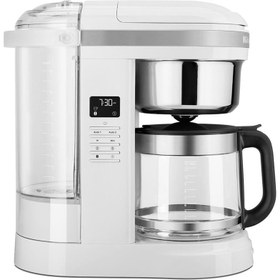 Resim KitchenAid 5KCM1208EWH Classic White Filtre Kahve Makinesi 