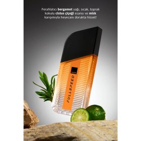 Resim Erkekler İçin Avon Full Speed 75 ml EDT Parfüm Odunsu Meyvemsi Turunçgil Koku ile Hız Tutkusu 