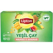 Resim Lipton Mangolu Ananaslı Yeşil Çay 30 G 