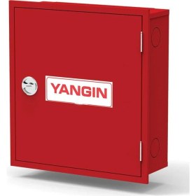 Resim Ersan 1" Tek Kapaklı Saç Kapak 20 mt Hortumlu 0.90 mm Yangın Dolabı Tse' Li Sıva Altı Ersan 